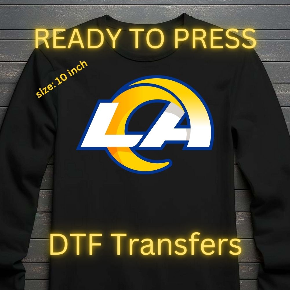🏈 Football Fan logo DTF Transfers – Ready to Press Heat Press Designs | Football Fan Shirts, Hoodies & Sweaters (10" & 12")