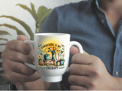 Planting Therapy Shirt Design – Gardening Lover Printable for Shirts & Mugs (Digital Download)