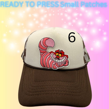 Trendy Small Embroidered Patches | Western, Girly & Aesthetic Iron-On Patches | Hat Bar Ready Designs | Cute Heat Transfer Patches
