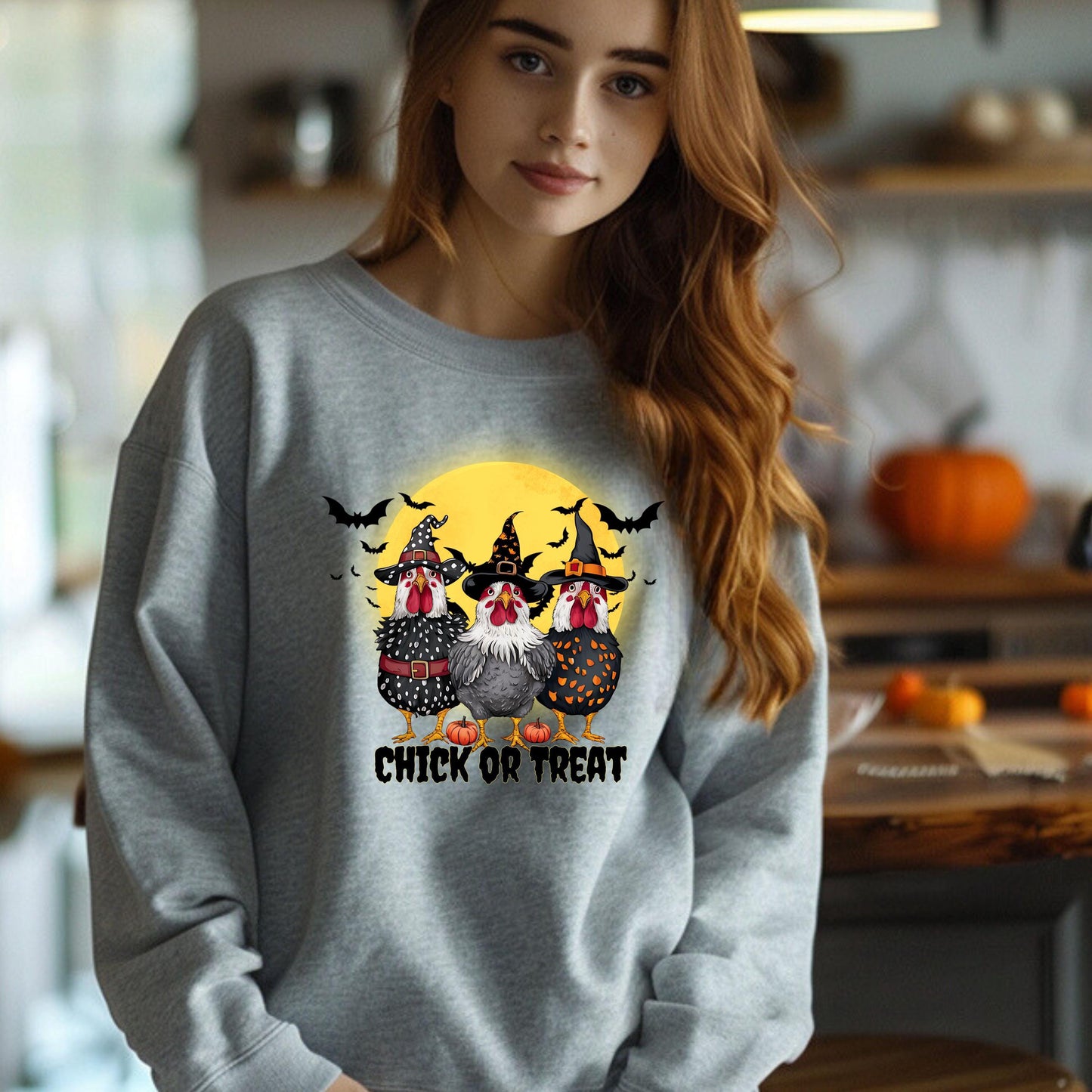 Halloween Spooky Chicken PNG Designs – Chick or Treat Sublimation