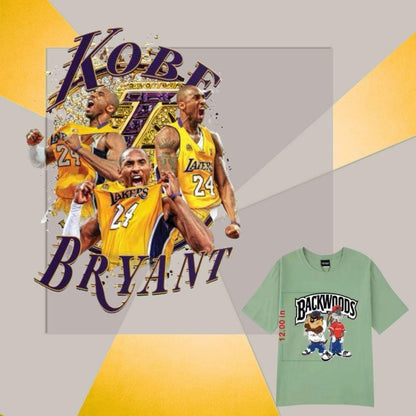 Basketball Legend DTF Transfers – Black Mamba Sport Heat Press Designs (12 Inch)