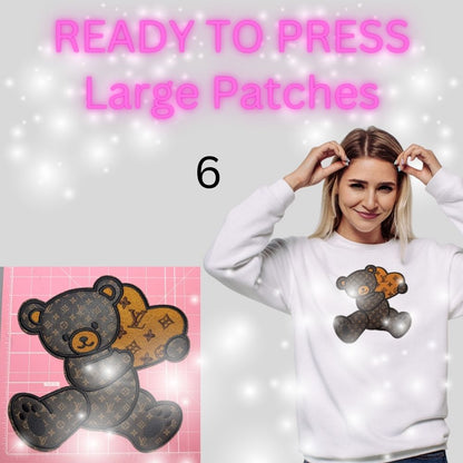 Inspired Statement Chenille Patches – Ready to Press | Large Appliqués