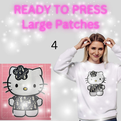 Inspired Statement Chenille Patches – Ready to Press | Large Appliqués