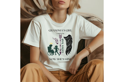 Grandma’s Girl Her Angel Now She’s Mine – Memorial Design for DIY Crafts & Keepsakes