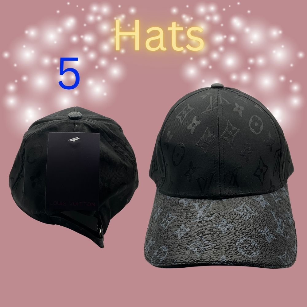 Luxury-Inspired Monogram Baseball Cap – Adjustable Designer-Style Hat