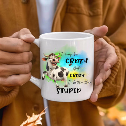 Funny Sarcastic Cow PNG & JPG – Sassy Cow Humor Sublimation Digital Download