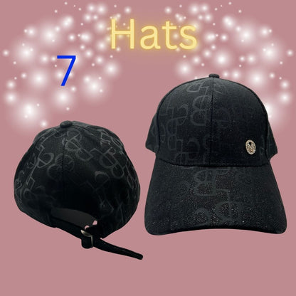 Luxury-Inspired Monogram Baseball Cap – Adjustable Designer-Style Hat