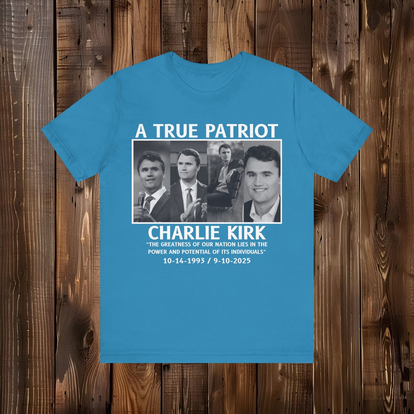 A True Patriot Memorial Tribute T-Shirt – Remembrance Shirts