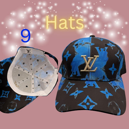 Luxury-Inspired Monogram Baseball Cap – Adjustable Designer-Style Hat