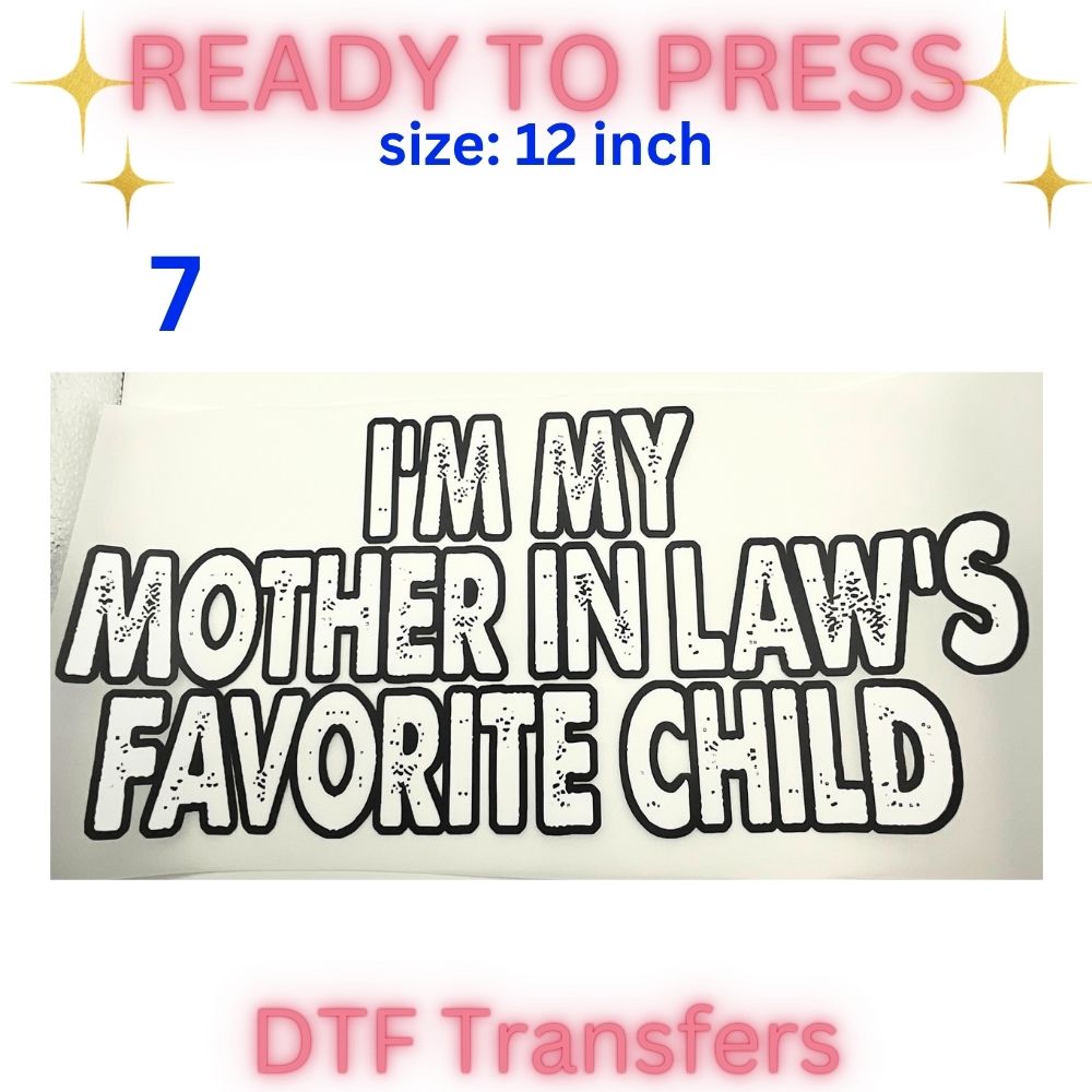 Trendy Ready-To-Press DTF Transfers | Funny Quotes, Retro Skeletons, Sassy Sayings & Motivational Graphics | 12 Inch