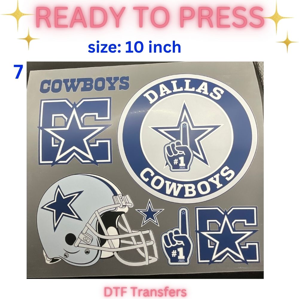 Ready to Press DTF Transfers | Sports Mom | Veteran | Nana | Funny Face Designs | 10 Inch Heat Transfers