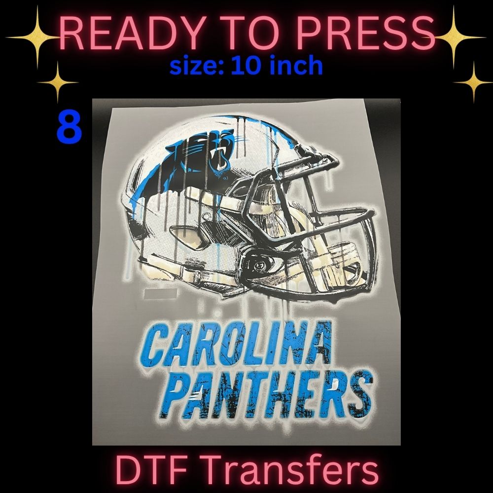 Football Inspired Ready-To-Press DTF Transfers | Game Day Sports Heat Transfers | 10 Inch Shirt Designs