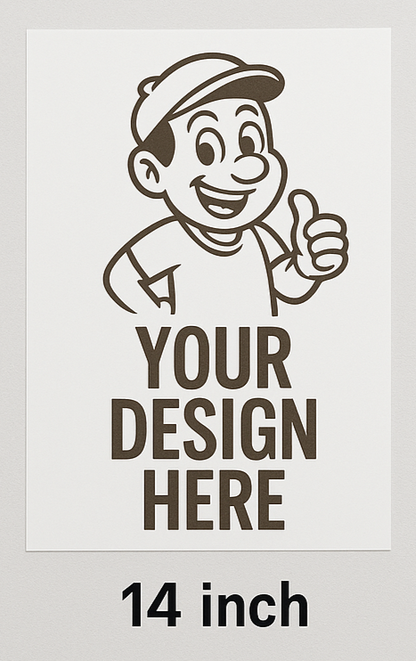 Premium DTF Transfer Sheets – 14" & 15" Sizes