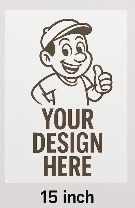 Premium DTF Transfer Sheets – 14" & 15" Sizes