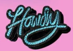 Chenille Howdy & Ribbon Rope Patches – Western Word & Bow Iron-On Appliques for DIY Clothing