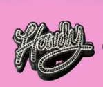 Chenille Howdy & Ribbon Rope Patches – Western Word & Bow Iron-On Appliques for DIY Clothing