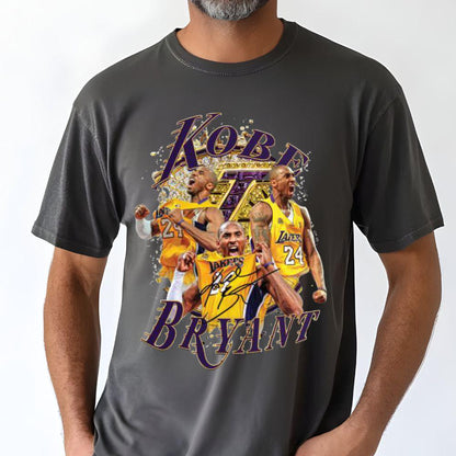 Print Signed Basketball Legend DTF Transfers – Black Mamba Sport Heat Press Designs (12 Inch)