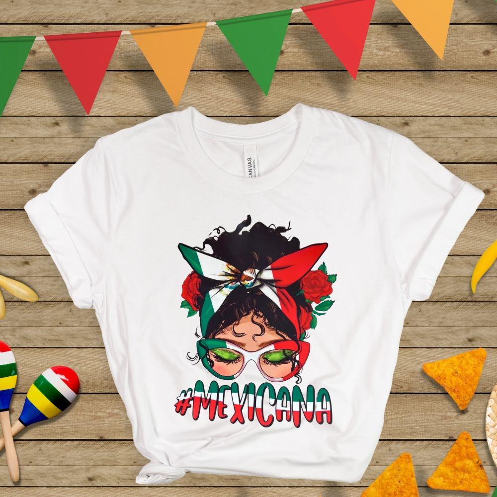 Mexicana Messy Bun Mama DTF Transfers – Ready to Press Heat Press Designs