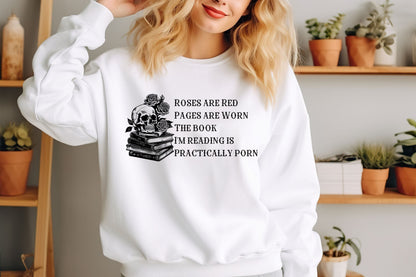 Skull Smut Readers SVG & PNG – Funny Spicy Book Lover Sublimation & Mug Design