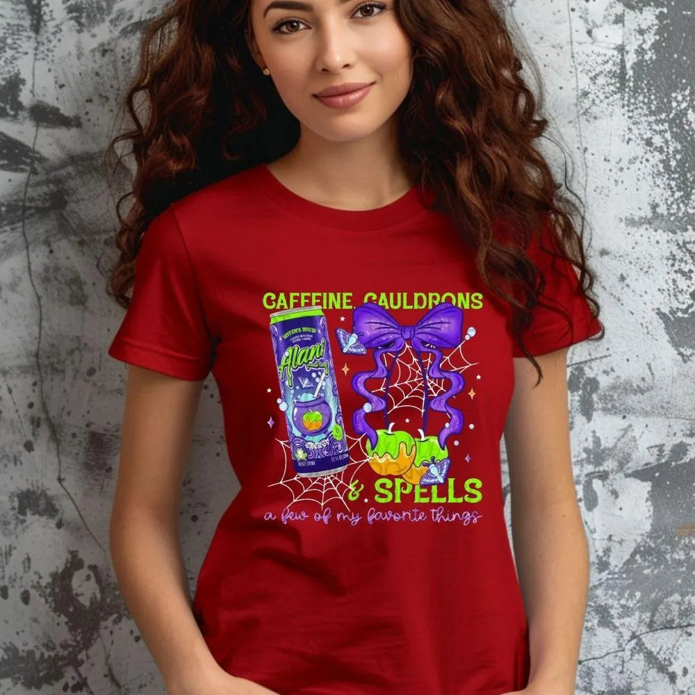 Sports drink.Caffeine Cauldrons & Spells DTF Transfer – Witch Energy Drink Halloween Heat Press (10in & 12in Ready to Press)