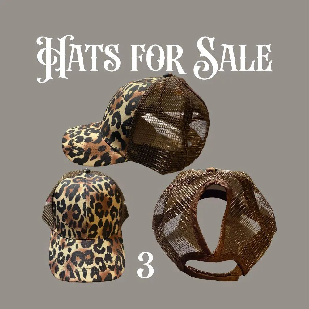 Trucker Hats for Sale – Animal Print, Camo, Neon & Checkered Mesh Snapback Caps