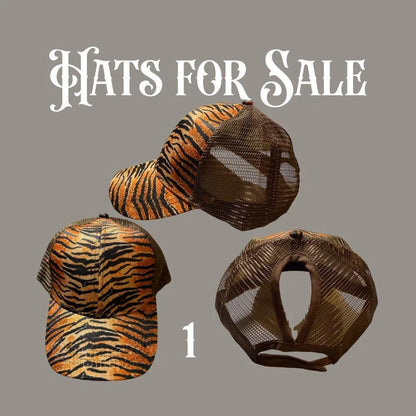 Trucker Hats for Sale – Animal Print, Camo, Neon & Checkered Mesh Snapback Caps